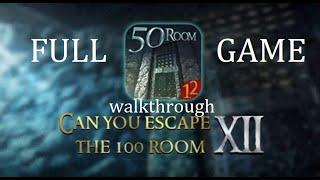 Can You Escape The 100 Room  XII  12  walkthrough FULL.