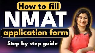 How to fill NMAT Registration Form 2023 | Step by Step Form Filling Process | NMAT Exam Form Filling