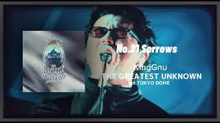 King Gnu /sorrows (King Gnu Dome Tour THE GREATEST UNKNOWN at TOKYO DOME)