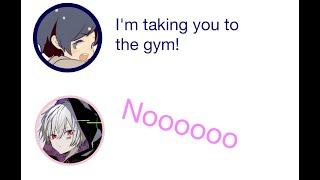 Soraru tries to make Mafumafu go to the gym! (Eng sub)