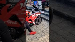 YAMAHA R3 WITH VENOM GRAPHICS #youtubeshorts #shortsfeed #shorts #ytshorts