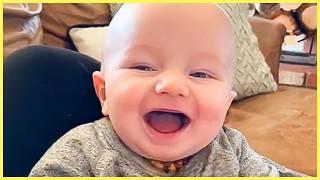 Cute And Funny Baby Laughing Hysterically || 5-Minute Fails