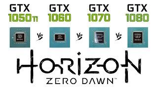 GTX 1050 Ti vs GTX 1060 vs GTX 1070 vs GTX 1080 in Horizon Zero Dawn | Pascal Battle