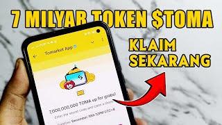 Cara Klaim Code TOMA ke Bitget Wallet App Reward 7B $TOMA | BKD tutorial Airdrop Withdrawal