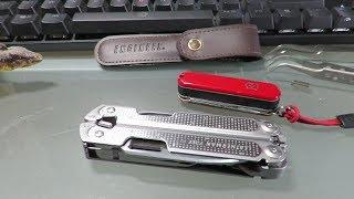 Leatherman FREE P2 & P4 Tips & Tricks : Tweezers Inside!