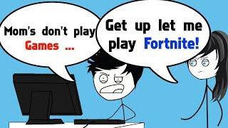 When a Gamer's Mom Plays Fortnite Battle Royale