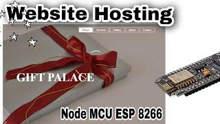 Website Hosting using IoT Node mcu Esp8266