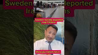 Sweden forcibly deported Iraqi citizens #uknews #migration #sweden #asylumseekers