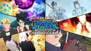 Every Team Ultimate Jutsu in Naruto x Boruto Ultimate Ninja Storm Connections CHRONOLOGICALLY