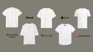 Best Blank T-Shirts at Every Budget 2024 (Abercrombie, Madewell, Elwood, Cuts, Lululemon)