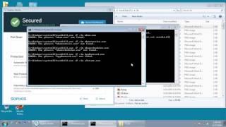 Using Regsvr32.exe to install ransomware from a URL
