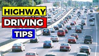 HIGHWAY DRIVING - Alongside TRUCKS/TRAILERS - Learn how to drive on a Highway - Toronto Drivers
