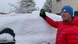 Car Topper and PAM in the Snow