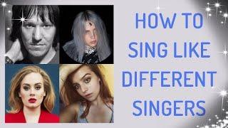 How to Sing Like Any Famous Singer [Miki’s Singing Tips]