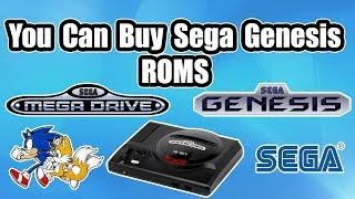 You Can Buy Sega Genesis Roms! Mega Drive And Sega CD