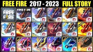 Free Fire Game එකේ සම්පූර්ණ කථාව | Evolution Of Free Fire 2017 To 2023 | History Of Garena Free Fire