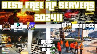 Top 5 Best Fivem GTA Roleplay Servers(2024) *Free Non Whitelisted Fivem Servers*| ,Jobs,Cars PT 4