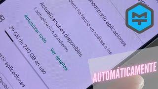 Cómo ACTUALIZAR APLICACIONES en Play Store AUTOMÁTICAMENTE