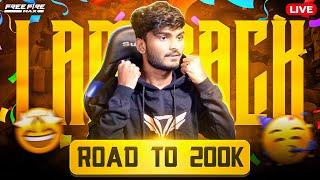 GYAN MSU IS BACK ROAD TO 200K 1VS1 GUILD TRILS || FREE FIRE IN TELUGU ||  #msu