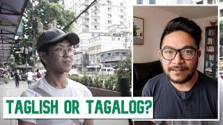 Do Filipinos speak TAGALOG, TAGLISH, or ENGLISH? | ASIAN BOSS FILIPINO REACTION #LifeofMarc