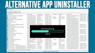 Uninstall View - The Alternative Software Uninstaller for Windows