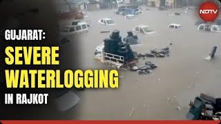 Gujarat Rain Updates: Streets Flooded, Cars Submerged As Heavy Rain Batters Gujarat