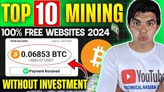 TOP 10 FREE CRYPTO MINING !!! $6853 USDT PROOF NO INVESTMENT 