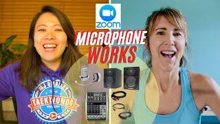 How to use zoom with music and microphone (updated solution with a mixer) #zoom #music #microphone