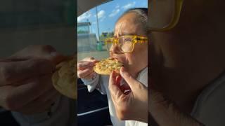 Mom tries Timmies Pizza ️️️ #shorts #viral #trending #ytshorts #fypシ #family #love #happy #food