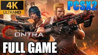 Neo Contra (PS2) HD Full Game Walkthrough [4K 60FPS UHD] - No Commentary (PCSX2 2023)