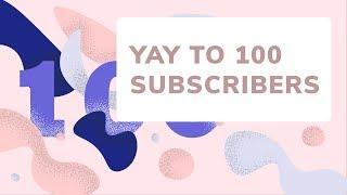 YAY FOR 100 SUBSCRIBERS! Drawing in Adobe Illustrator #SpeedArt