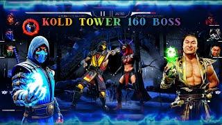 Mk Mobile, Kold Tower boss 160 Shang Tsung Mk11 hard for this Tower, mk11 Scorpion  kill 