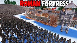3 Million Barbarians Siege ROMAN FORTRESS Walls! - Ultimate Epic Battle Simulator 2 UEBS 2