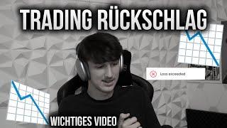 Trading Rückschlag...100k Funded verloren, und vieles mehr