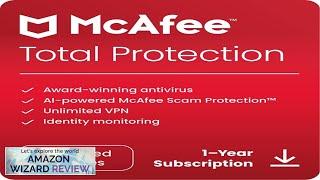 McAfee Total Protection 2024 Unlimited Devices Cybersecurity Software Includes Antivirus Review