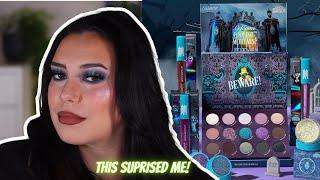 COLOURPOP HAUNTED MANSION EYESHADOW PALETTE TRY-ON