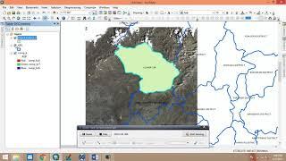 How to clip satellite images\DEM using Arcgis