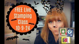 FREE Live Stamping Class Oct 9, 2024