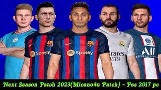 Next Season Patch 2023(Micano4u Patch)  AIO - Pes 2017 pc