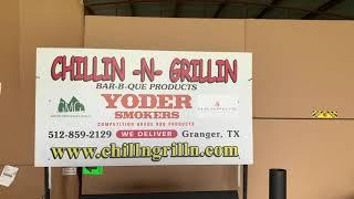 The Smokin’ Wagon Custom Smoker Carts and BBQ Grease Gutter at Chillin N Grillin