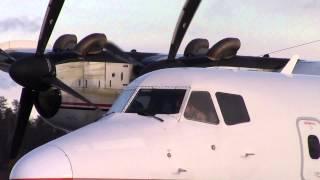 *Rare* Voyageur Airways | De Havilland Dash 7 engine start & take-off | C-GGUL | Val-d'Or (CYVO)