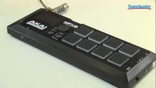 Akai MPX8 Sample Pad Controller Overview - Sweetwater at Winter NAMM 2013