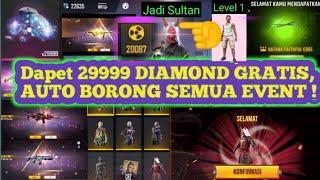 DAPAT DIAMOND GRATIS 29999 DM  AUTO BORONG SEMUA EVENT YANG ADA |MYSTERY SHOP TERBARU FREE FIRE