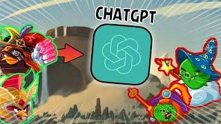 Is It Possible To Beat Angry Birds Epic Using CHATGPT?