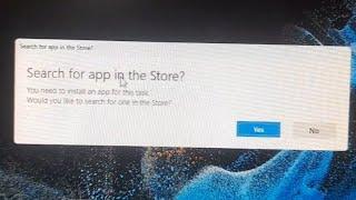 How to fix “Search for app in the Store?” error on Windows? | Search for app in the Store