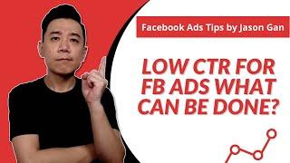 Facebook Ads with Low Clickthrough Rate (CTR) - What to Fix? (FB Ads Optimization Tutorial)