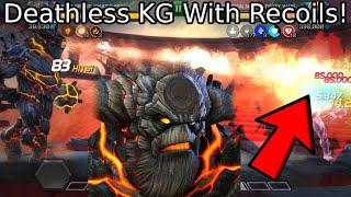 Deathless King Groot Is Insane With Recoil Masteries! (And Max Boosted Gameplay) | MCOC