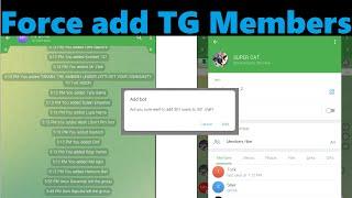 How to add real members to your telegram group in bulk | FREE!