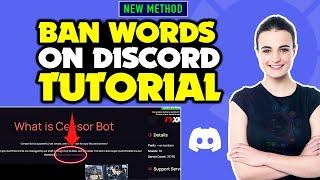 How To Ban Words on Discord 2024 | Full Guide