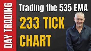 233 tick chart trading the 535 EMA